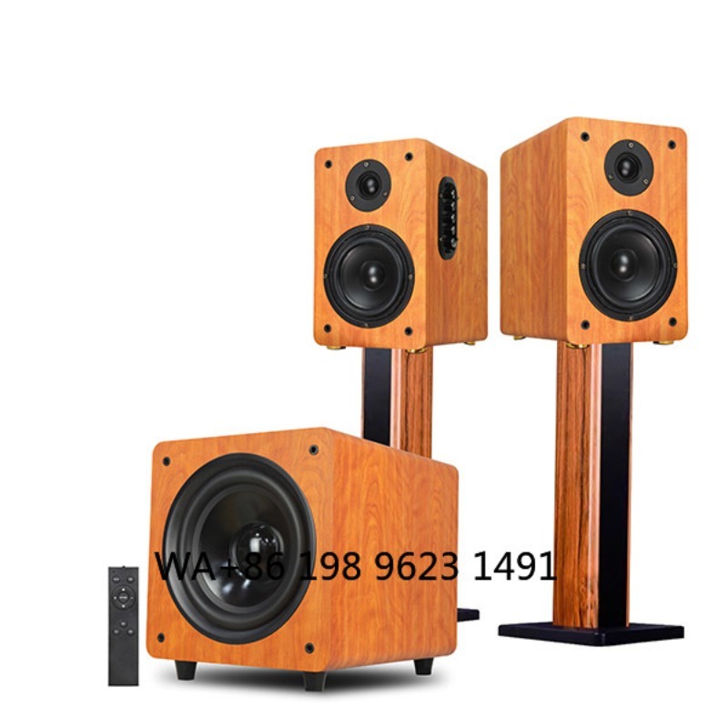 Home Cinema Usa - 8-дюймовый деревянный активный сабвуфер 150 Вт