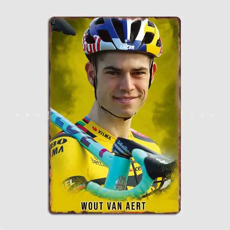 Vintage Home Cinema - Wout van Aert Велосипед Мотокросс Гонщик