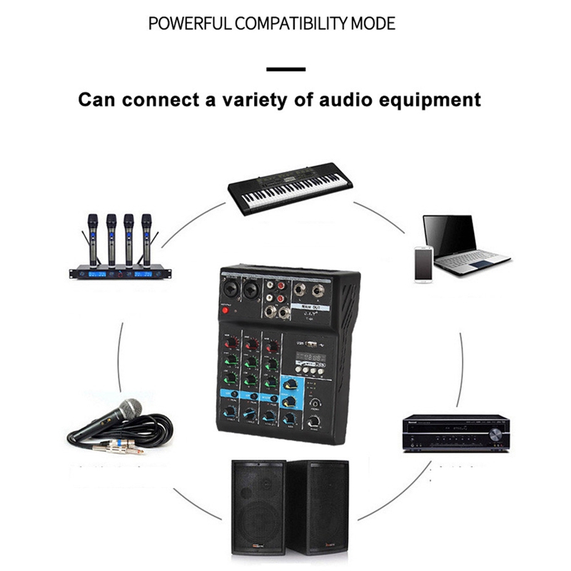 4-полосный миксер аудио Профес – обзор и цена Home Cinema Video Processor
